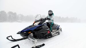 Snowmobiling in Rhinelander, WI