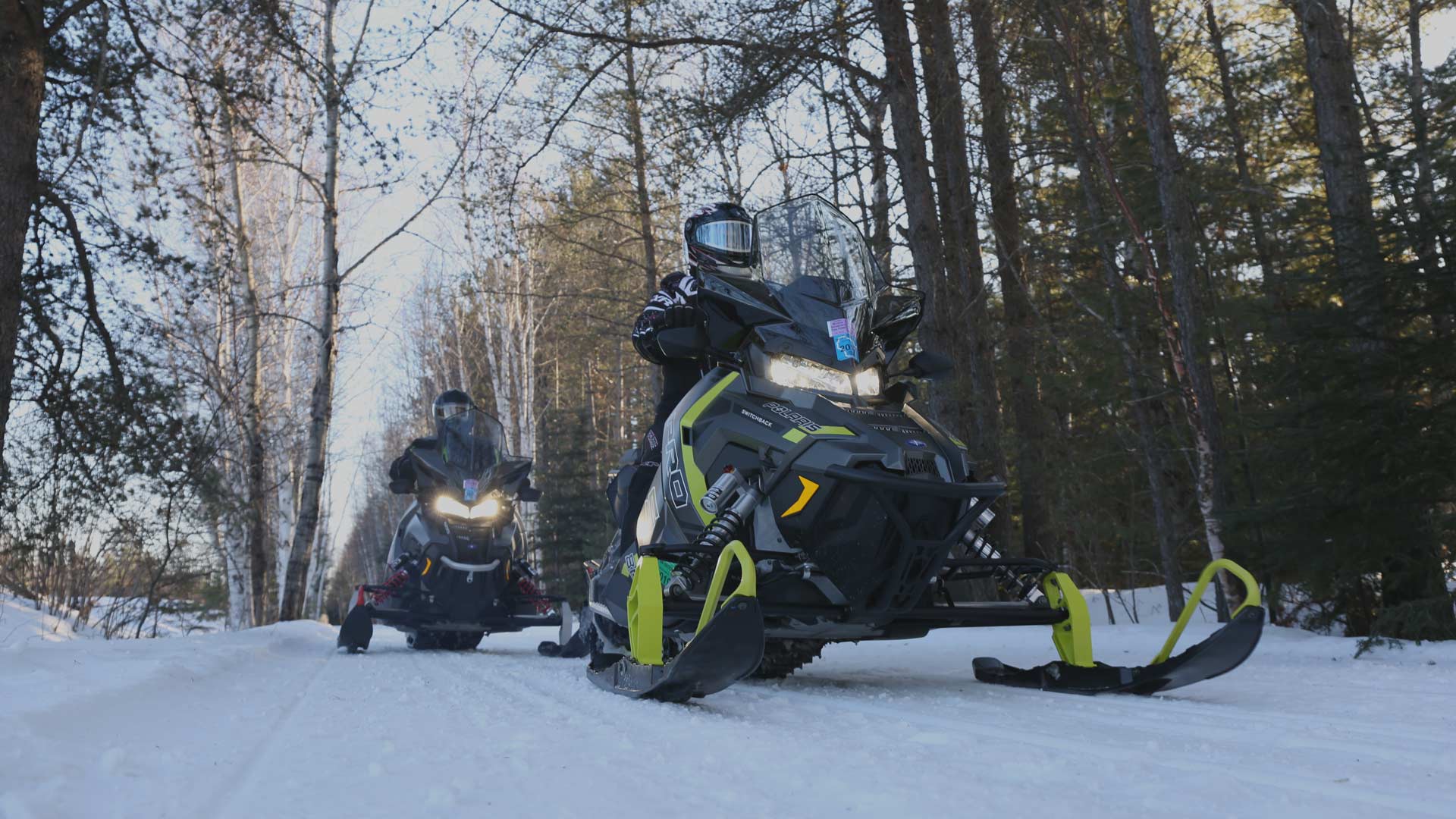 Snowmobiling in Oneida County, Wisconsin